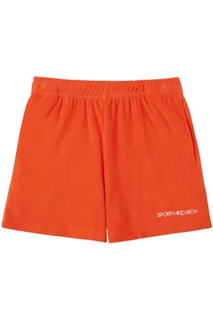 Short cheap naranja mujer