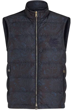 Etro Paisley-print padded gilet
