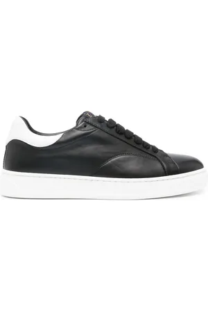 Lanvin DDB0 leather low-top sneakers