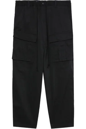 JUNYA WATANABE Drop-crotch cropped cargo trousers