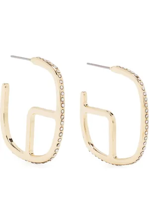 Claudie Pierlot Brass hoop earrings