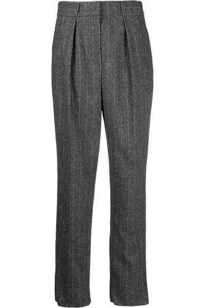 Emporio Armani Pinstripe-pattern tailored trousers