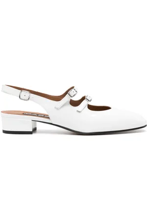 Carel Peche 35mm slingback leather pumps
