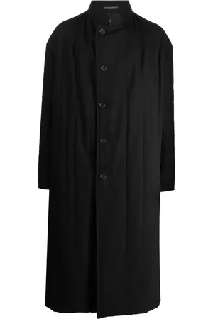 YOHJI YAMAMOTO Single-breasted drop-shoulder coat