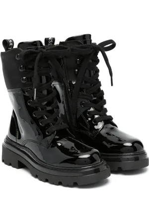 Twin-Set Lace-up combat boots