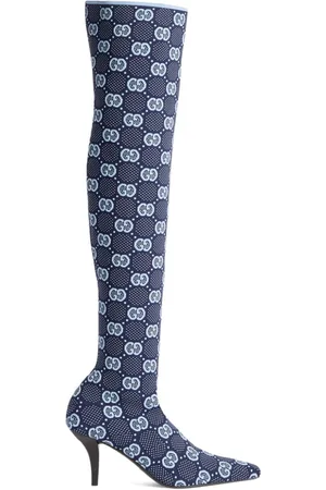 Gucci Horsebit thigh-high Boots - Farfetch