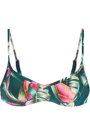 Lygia & Nanny Cassis leaf-print bikini