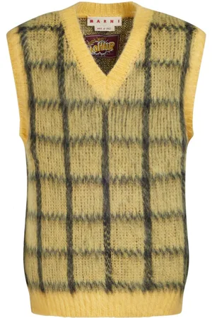 Marni Checked sleeveless vest