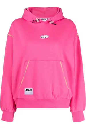 Chocoolate Logo-appliqué drawstring hoodie