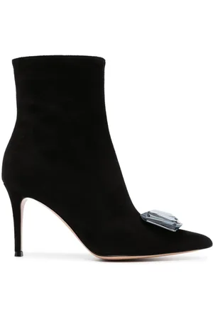 Gianvito Rossi Jaipur 85mm suede ankle boots