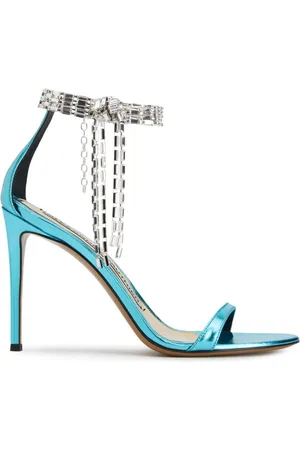 ALEXANDRE VAUTHIER 105mm crystal-embellished sandals