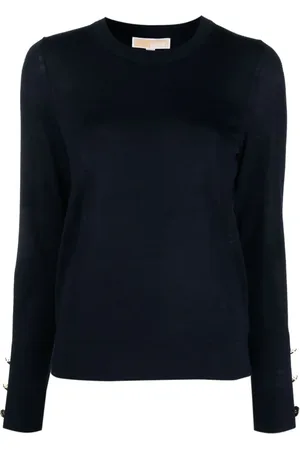 Michael Kors Button-fastening cuff knit jumper