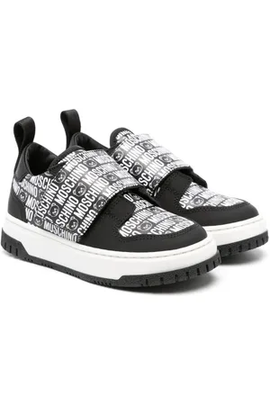 Moschino Logo-print touch-strap sneakers