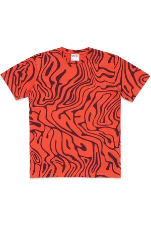 MARCELO BURLON AOP Fluid graphic-print T-shirt