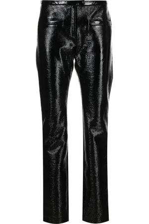 Courrèges Tube vinyl trousers