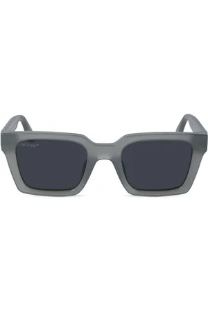 Off-White c/o Virgil Abloh Virgil 145mm Square Sunglasses in Black