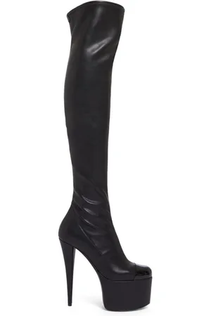 Giuseppe Zanotti GZ-Yana 150mm leather knee boots