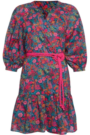 ERES Betty floral-print wrap minidress