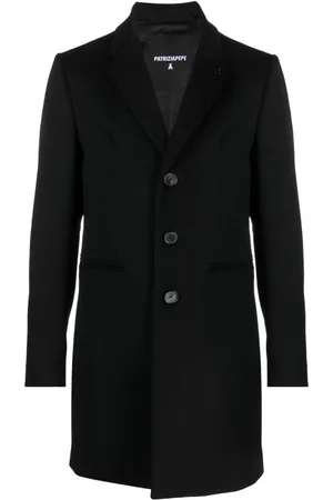 Patrizia Pepe Single-breasted wool-blend coat