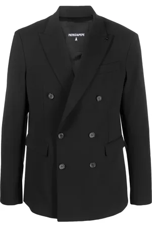 Patrizia Pepe Peak-lapels double-breasted blazer