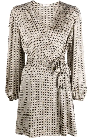 Liu Jo Geometric pattern wrap dress