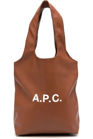 A.P.C. Small Ninon logo-print tote bag
