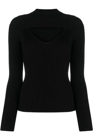 Liu Jo Cut-out ribbed jumper