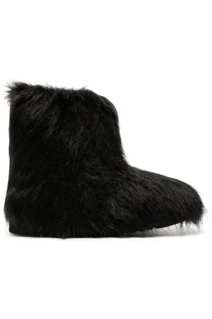 Stand Studio Faux-fur ankle boots