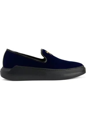 Giuseppe Zanotti Conley logo-plaque loafers