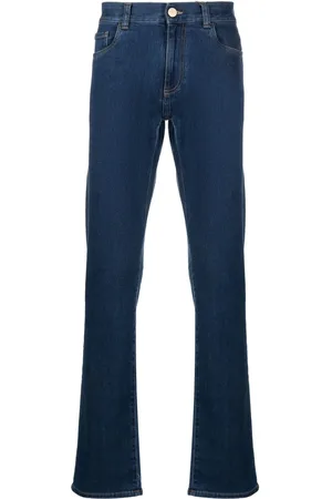 CANALI Mid-rise slim-fit jeans