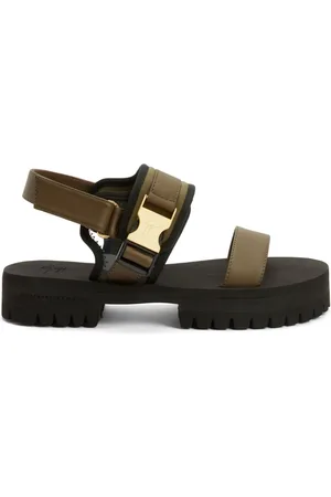 Giuseppe Zanotti Shaun flat sandals - Brown