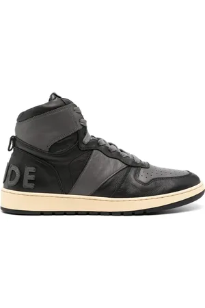 Rhude Rhecess high-top leather sneakers