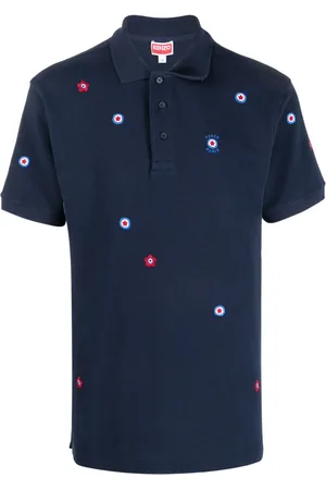 Kenzo Target embroidered cotton shirt