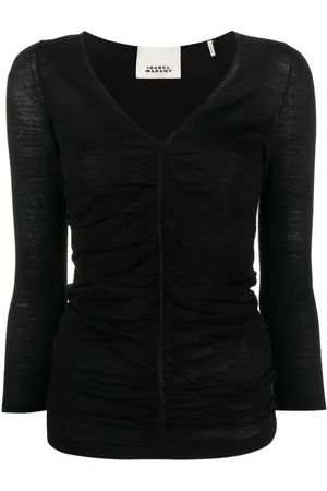 Isabel Marant Gathered long-sleeve top