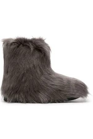 Stand Studio Olivia faux-fur ankle boots