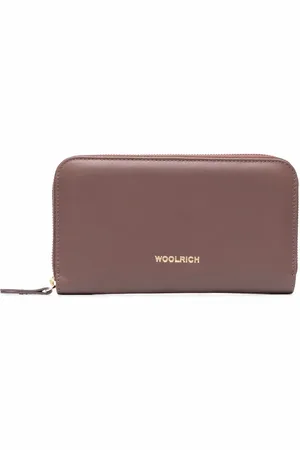 Woolrich Logo-print zip-around wallet