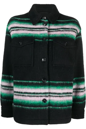 Woolrich Gentry striped shirt jacket