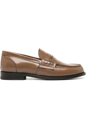 Fabiana Filippi Slip-on leather loafers