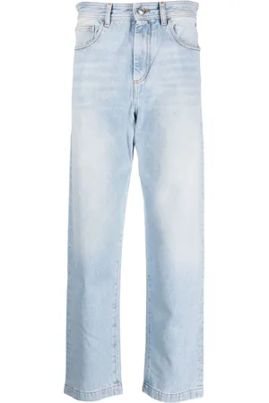 GCDS Graffiti wide-leg jeans