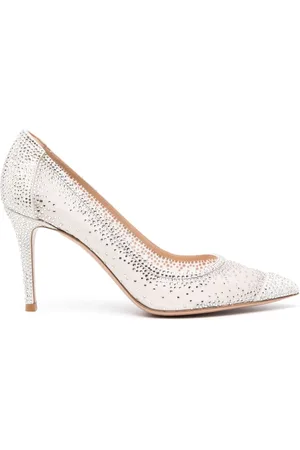 Gianvito Rossi Rania 85mm rhinestone pumps