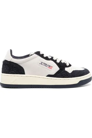 Autry Medalist panelled low-top sneakers
