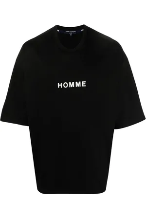 Comme des Garçons Slogan-print cotton T-shirt