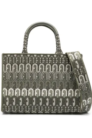 Furla Small Opportunity Jacquard Tote in Toni Cactus