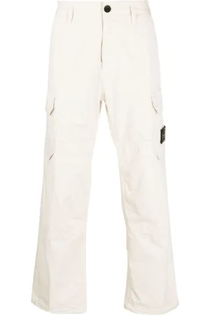 Stone Island Compass-patch cargo trousers