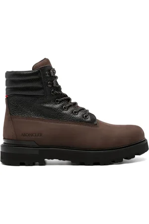 Moncler Peka leather ankle boots