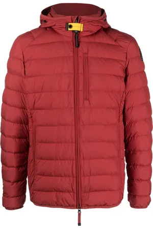 Parajumpers metallic-finish padded jacket - Red