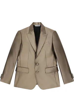 Dolce & Gabbana Single-breasted silk blazer