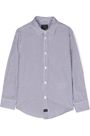 FAY Striped cotton shirt
