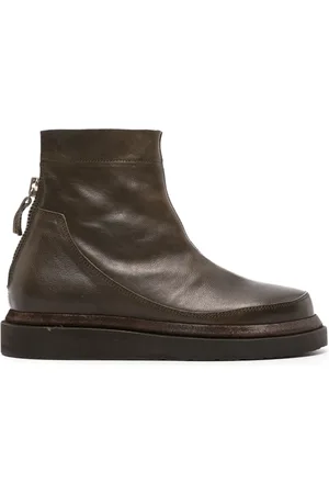 Moma Faded cal leather ankle boots