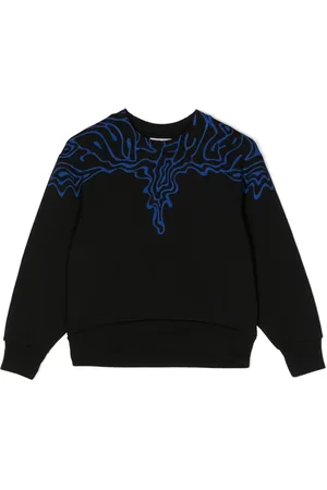 MARCELO BURLON Fluid Wings cotton sweatshirt